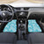 Polu Aloha Hawaii Car Mats Plumeria Lei With Palaka Motif - Polynesian Pride