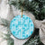 Polu Aloha Hawaii Ceramic Ornament Plumeria Lei With Palaka Motif - Polynesian Pride