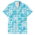 Polu Aloha Hawaii Family Matching Short Sleeve Bodycon Dress and Hawaiian Shirt Plumeria Lei With Palaka Motif - Polynesian Pride
