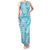 Polu Aloha Hawaii Family Matching Tank Maxi Dress and Hawaiian Shirt Plumeria Lei With Palaka Motif - Polynesian Pride