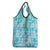 Polu Aloha Hawaii Grocery Bag Plumeria Lei With Palaka Motif - Polynesian Pride
