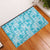 Polu Aloha Hawaii Rubber Doormat Plumeria Lei With Palaka Motif - Polynesian Pride