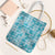 Polu Aloha Hawaii Tote Bag Plumeria Lei With Palaka Motif - Polynesian Pride