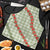 Omaomao Aloha Hawaii Apron Rosebud Lei With Palaka Motif - Polynesian Pride