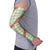 Omaomao Aloha Hawaii Arm Sleeves Rosebud Lei With Palaka Motif - Polynesian Pride