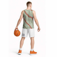 Omaomao Aloha Hawaii Basketball Jersey Rosebud Lei With Palaka Motif LT14 - Polynesian Pride