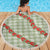 Omaomao Aloha Hawaii Beach Blanket Rosebud Lei With Palaka Motif - Polynesian Pride