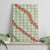 Omaomao Aloha Hawaii Canvas Wall Art Rosebud Lei With Palaka Motif - Polynesian Pride