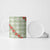 Omaomao Aloha Hawaii Ceramic Mug Rosebud Lei With Palaka Motif - Polynesian Pride