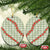 Omaomao Aloha Hawaii Ceramic Ornament Rosebud Lei With Palaka Motif - Polynesian Pride