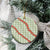 Omaomao Aloha Hawaii Ceramic Ornament Rosebud Lei With Palaka Motif - Polynesian Pride