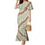 Omaomao Aloha Hawaii Family Matching Mermaid Dress and Hawaiian Shirt Rosebud Lei With Palaka Motif - Polynesian Pride