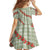 Omaomao Aloha Hawaii Family Matching Off Shoulder Maxi Dress and Hawaiian Shirt Rosebud Lei With Palaka Motif - Polynesian Pride
