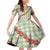 Omaomao Aloha Hawaii Family Matching Off Shoulder Short Dress and Hawaiian Shirt Rosebud Lei With Palaka Motif - Polynesian Pride