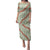 Omaomao Aloha Hawaii Family Matching Puletasi and Hawaiian Shirt Rosebud Lei With Palaka Motif - Polynesian Pride