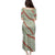 Omaomao Aloha Hawaii Family Matching Puletasi and Hawaiian Shirt Rosebud Lei With Palaka Motif - Polynesian Pride