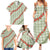 Omaomao Aloha Hawaii Family Matching Summer Maxi Dress and Hawaiian Shirt Rosebud Lei With Palaka Motif - Polynesian Pride