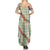 Omaomao Aloha Hawaii Family Matching Summer Maxi Dress and Hawaiian Shirt Rosebud Lei With Palaka Motif - Polynesian Pride