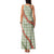 Omaomao Aloha Hawaii Family Matching Tank Maxi Dress and Hawaiian Shirt Rosebud Lei With Palaka Motif - Polynesian Pride