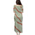 Omaomao Aloha Hawaii Puletasi Rosebud Lei With Palaka Motif - Polynesian Pride