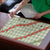 Omaomao Aloha Hawaii Puzzle Rosebud Lei With Palaka Motif - Polynesian Pride