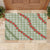 Omaomao Aloha Hawaii Rubber Doormat Rosebud Lei With Palaka Motif - Polynesian Pride
