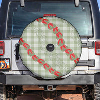 Omaomao Aloha Hawaii Spare Tire Cover Rosebud Lei With Palaka Motif - Polynesian Pride