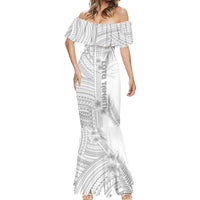 personalised-samoa-white-sunday-mermaid-dress-manuia-le-aso-sa-o-tamaiti-polynesian-plumeria