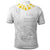 Samoa White Sunday Polo Shirt Lotu Tamaiti 2023 With Coat Of Arms LT14 - Polynesian Pride