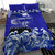 Personalised American Samoa Fautasi Race Bedding Set Eagle With Polynesian Pattern LT14 - Polynesian Pride