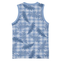 Blue Palaka Hawaii Palapalai Basketball Jersey Hawaiian Fern - Polynesian Pride