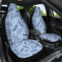 Blue Palaka Hawaii Palapalai Car Seat Cover Hawaiian Fern LT14 One Size Blue - Polynesian Pride