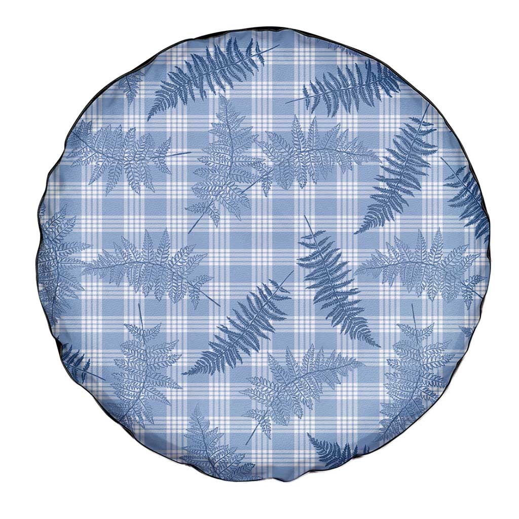 Blue Palaka Hawaii Palapalai Spare Tire Cover Hawaiian Fern LT14 - Polynesian Pride