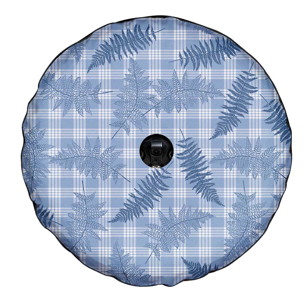 Blue Palaka Hawaii Palapalai Spare Tire Cover Hawaiian Fern LT14 - Polynesian Pride