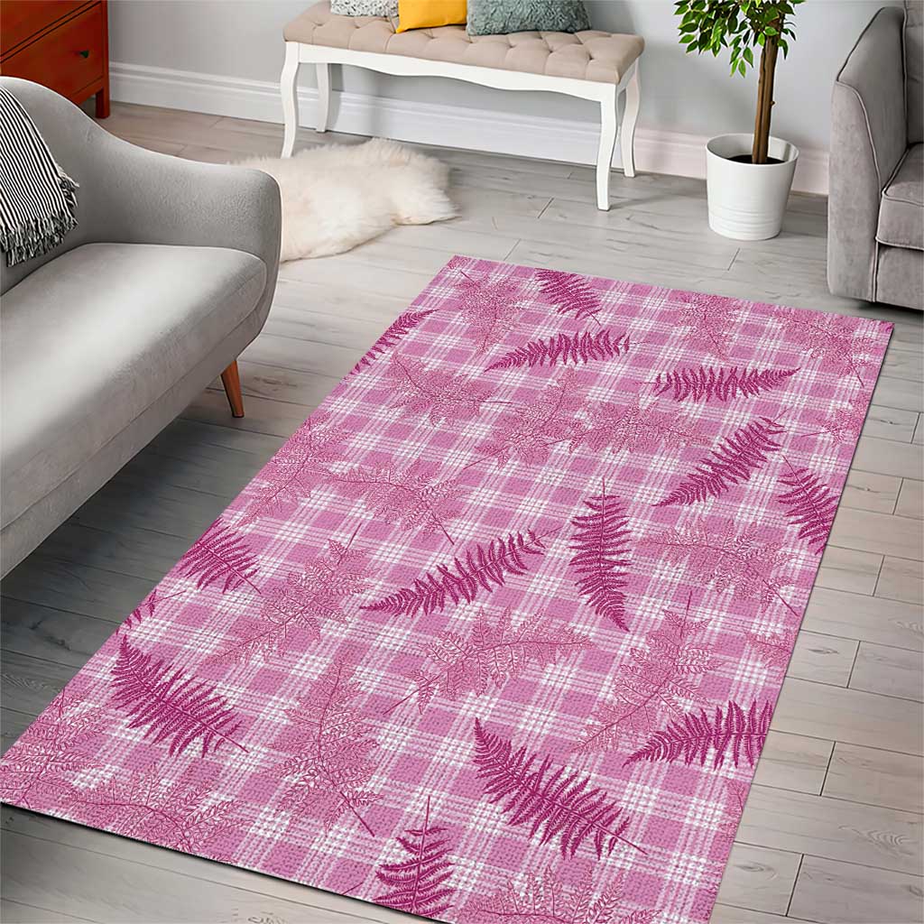 Purple Palaka Hawaii Palapalai Area Rug Hawaiian Fern - Polynesian Pride