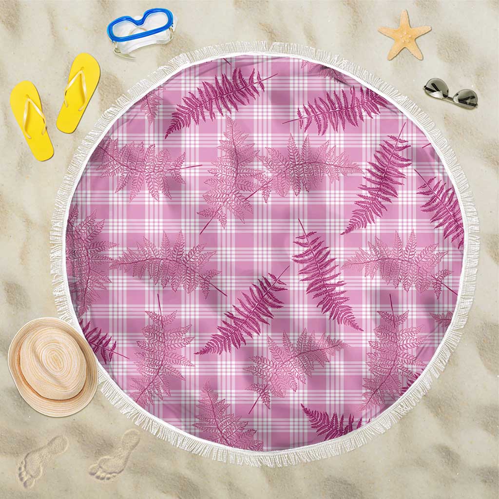 Purple Palaka Hawaii Palapalai Beach Blanket Hawaiian Fern - Polynesian Pride