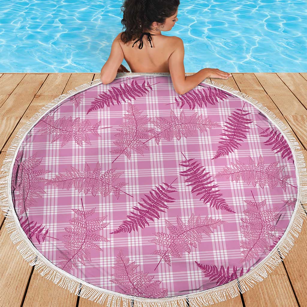 Purple Palaka Hawaii Palapalai Beach Blanket Hawaiian Fern LT14 - Polynesian Pride