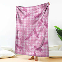 Purple Palaka Hawaii Palapalai Blanket Hawaiian Fern - Polynesian Pride