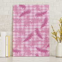 Purple Palaka Hawaii Palapalai Canvas Wall Art Hawaiian Fern - Polynesian Pride