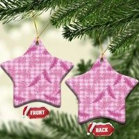 Purple Palaka Hawaii Palapalai Ceramic Ornament Hawaiian Fern - Polynesian Pride