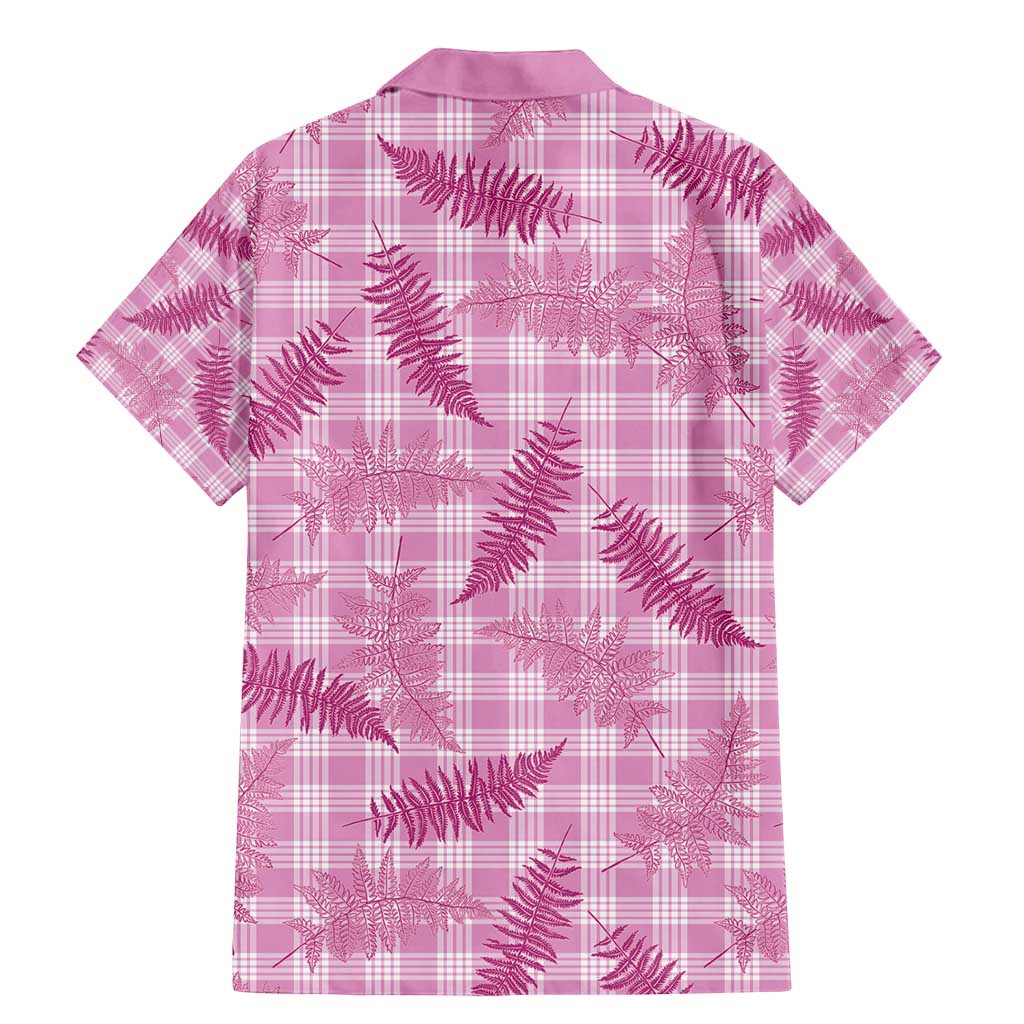Purple Palaka Hawaii Palapalai Family Matching Mermaid Dress and Hawaiian Shirt Hawaiian Fern - Polynesian Pride