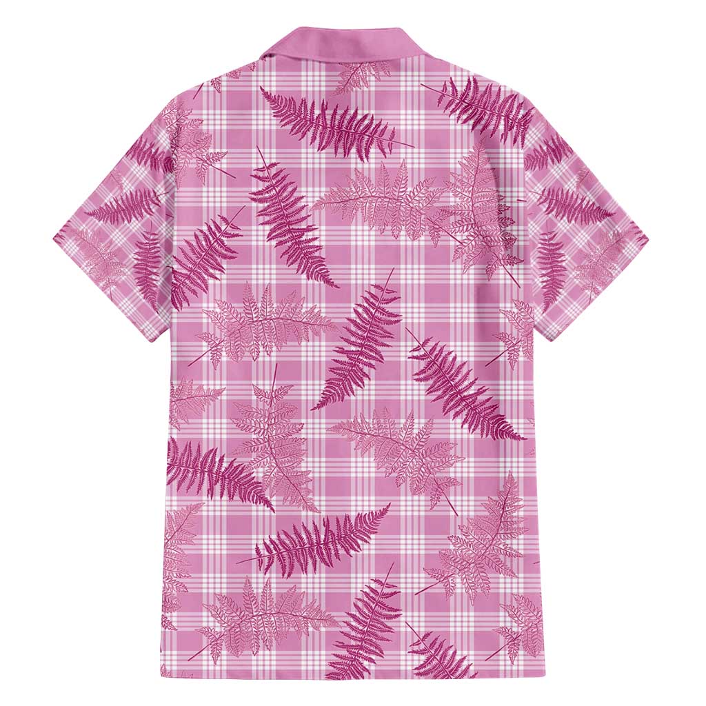 Purple Palaka Hawaii Palapalai Family Matching Off Shoulder Maxi Dress and Hawaiian Shirt Hawaiian Fern - Polynesian Pride