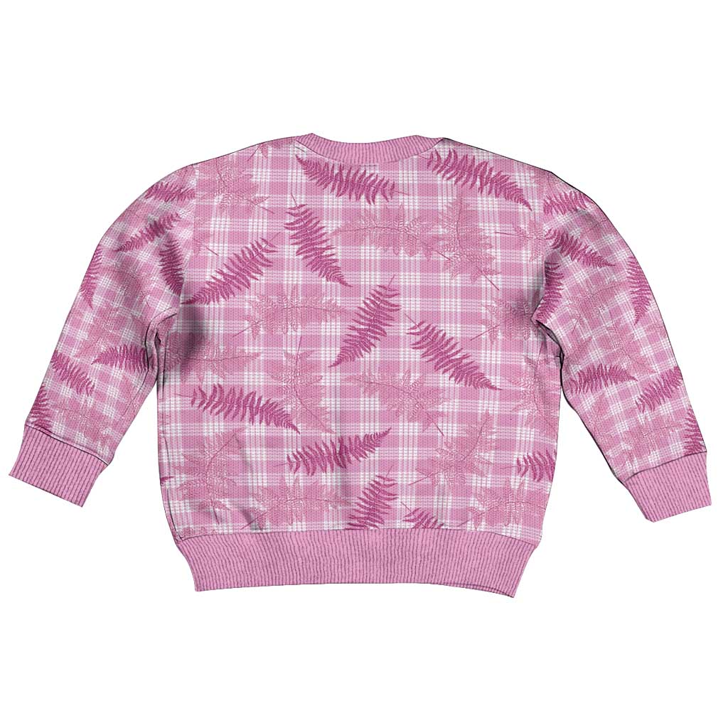 Purple Palaka Hawaii Palapalai Kid Ugly Christmas Sweater Hawaiian Fern - Polynesian Pride