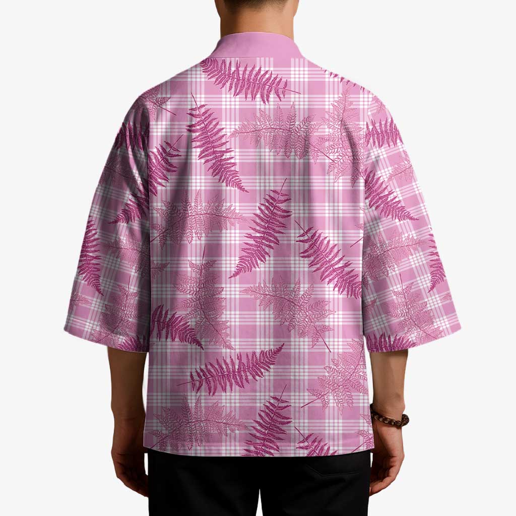 Purple Palaka Hawaii Palapalai Kimono Hawaiian Fern - Polynesian Pride