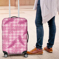 Purple Palaka Hawaii Palapalai Luggage Cover Hawaiian Fern - Polynesian Pride