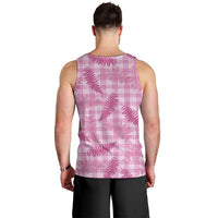 Purple Palaka Hawaii Palapalai Men Tank Top Hawaiian Fern - Polynesian Pride