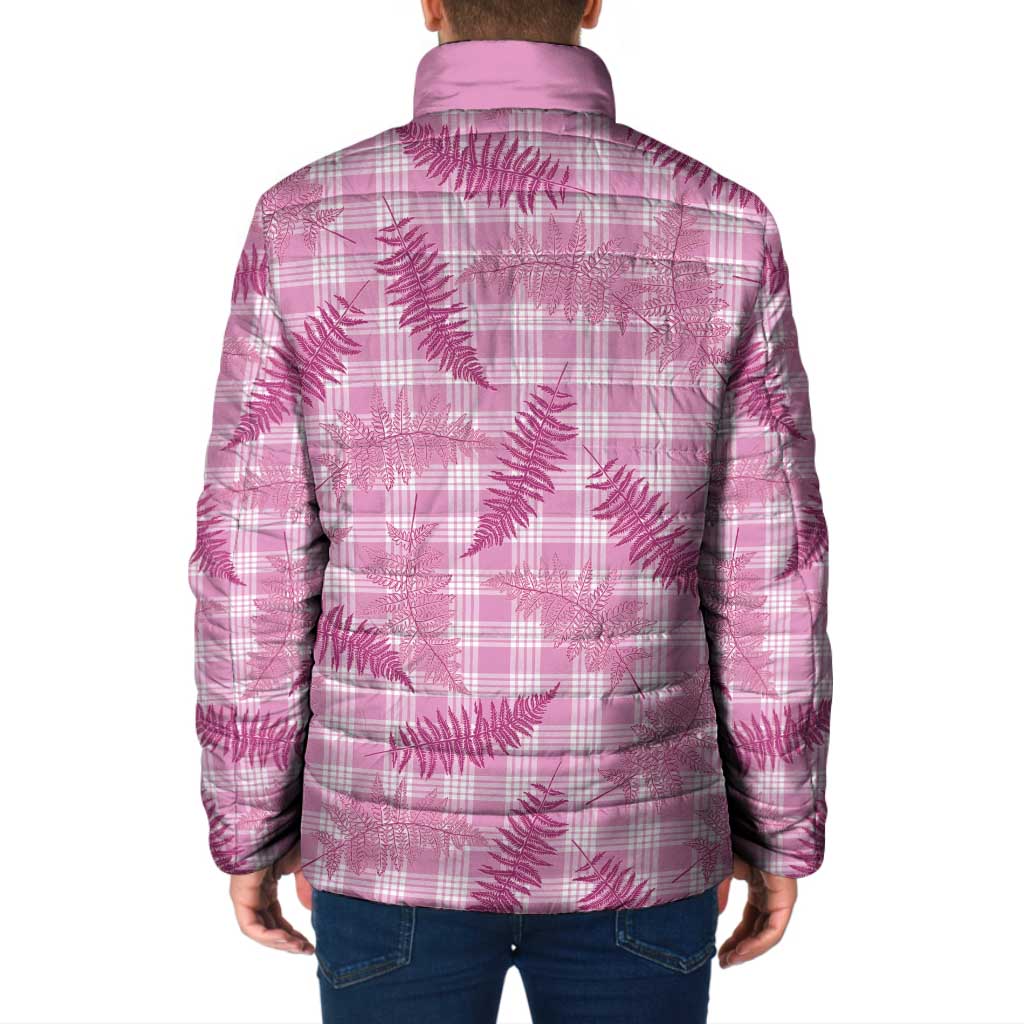 Purple Palaka Hawaii Palapalai Padded Jacket Hawaiian Fern - Polynesian Pride