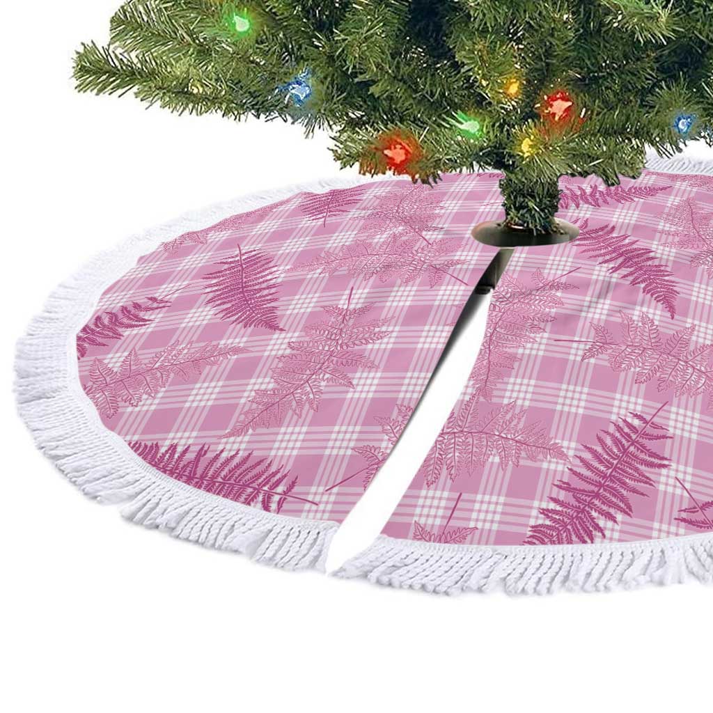 Purple Palaka Hawaii Palapalai Tree Skirt Hawaiian Fern - Polynesian Pride