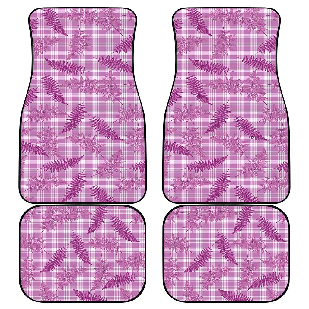 Pink Palaka Hawaii Palapalai Car Mats Hawaiian Fern - Polynesian Pride