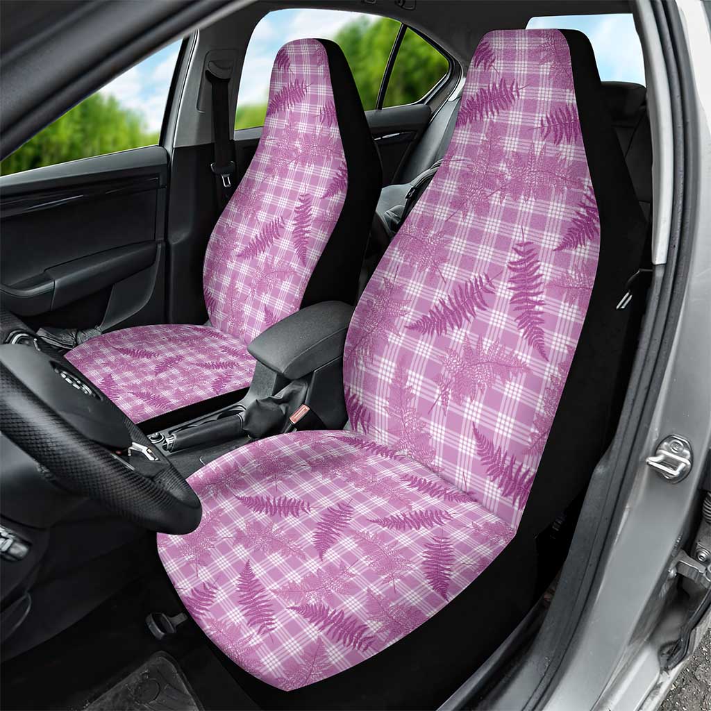 Pink Palaka Hawaii Palapalai Car Seat Cover Hawaiian Fern - Polynesian Pride